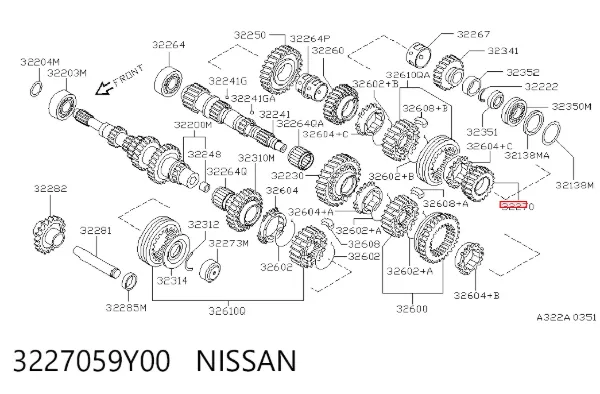  3227059Y00 Nissan/Infiniti
