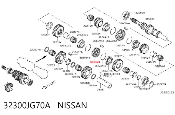  32300JG70A Nissan/Infiniti