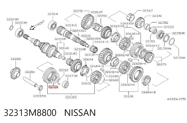  32313M8800 Nissan/Infiniti