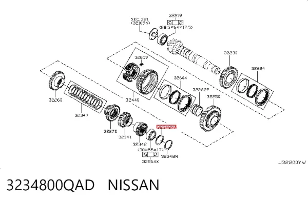  3234800QAD Nissan/Infiniti