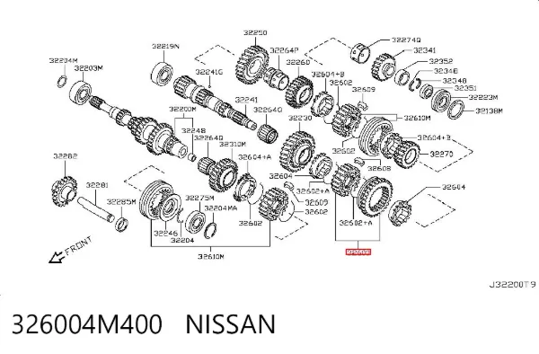  326004M400 Nissan/Infiniti