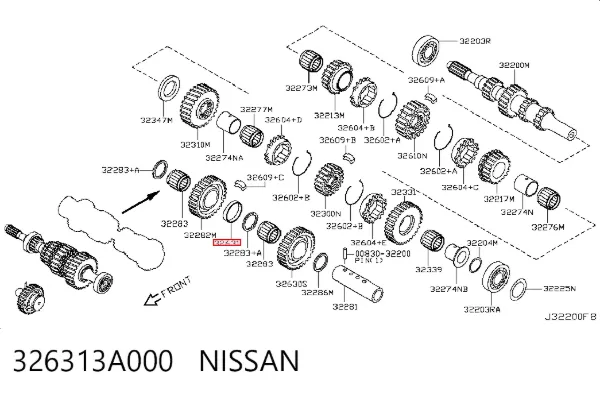  326313A000 Nissan/Infiniti