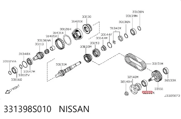  331398S010 Nissan/Infiniti
