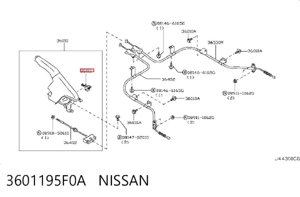  3601195F0A Nissan/Infiniti