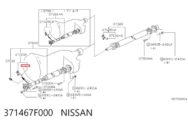  371467F000 Nissan/Infiniti