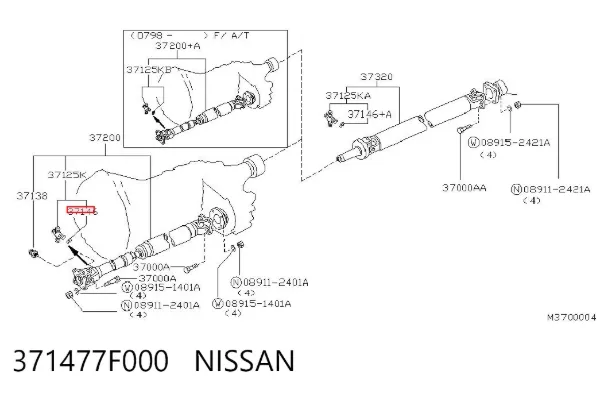  371477F000 Nissan/Infiniti
