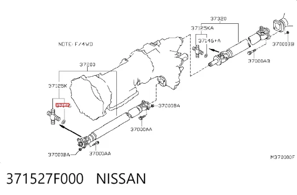  371527F000 Nissan/Infiniti
