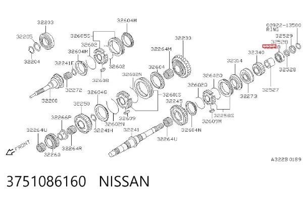  3751086160 Nissan/Infiniti