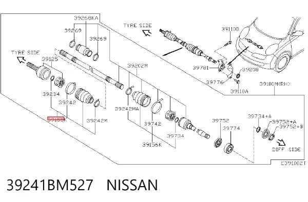  39241BM527 Nissan/Infiniti