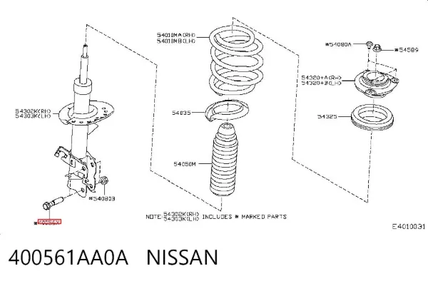  400561AA0A Nissan/Infiniti
