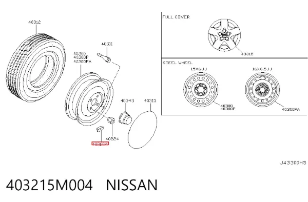  403215M004 Nissan/Infiniti