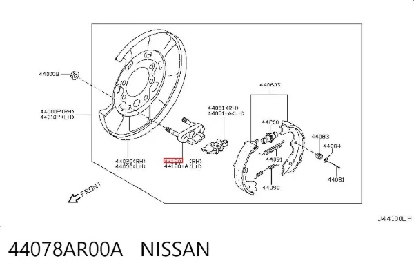  44078AR00A Nissan/Infiniti
