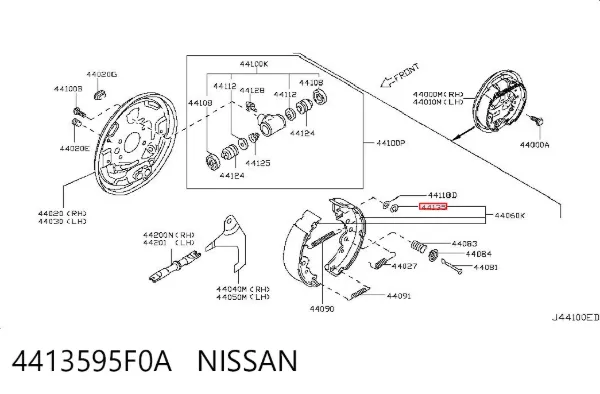  4413595F0A Nissan/Infiniti