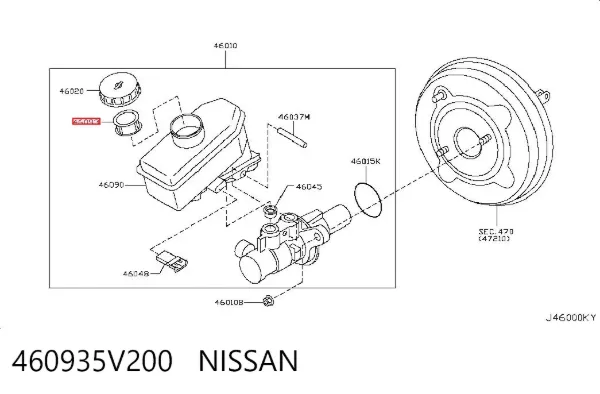  460935V200 Nissan/Infiniti