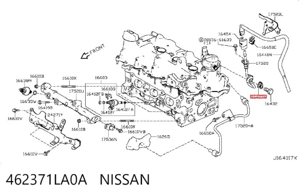  462371LA0A Nissan/Infiniti