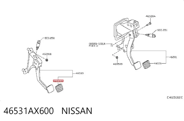  46531AX600 Nissan/Infiniti