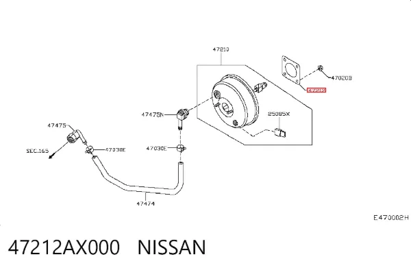  47212AX000 Nissan/Infiniti