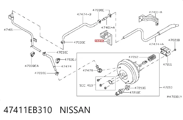  47411EB310 Nissan/Infiniti