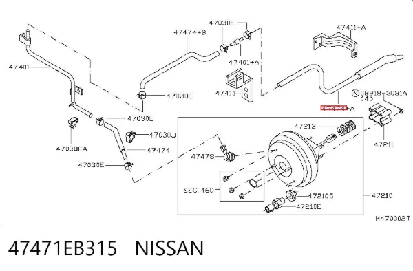  47471EB315 Nissan/Infiniti