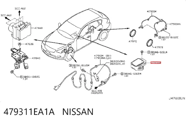 Sensor de aceleração transversal (ESP) 265005806 Renault (RVI)