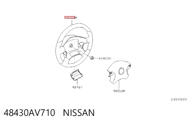 Volante Nissan Almera II