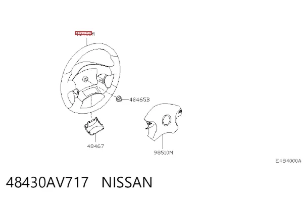 Volante Nissan Terrano II