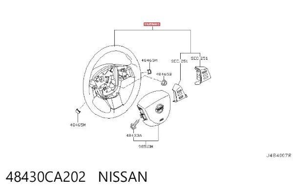 Volante Nissan Murano Z50