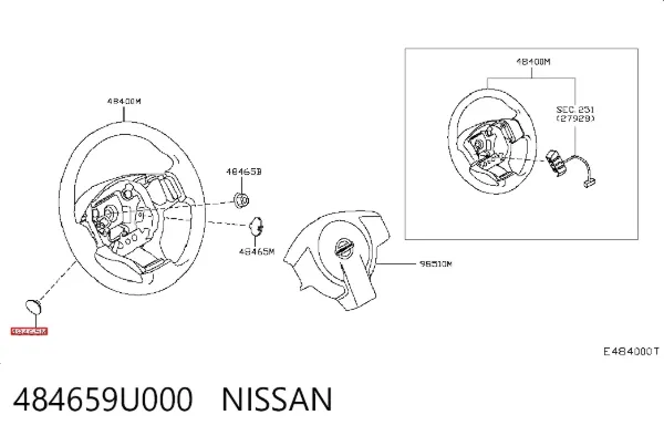  484659U000 Nissan/Infiniti