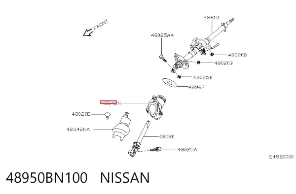  48950BN100 Nissan/Infiniti