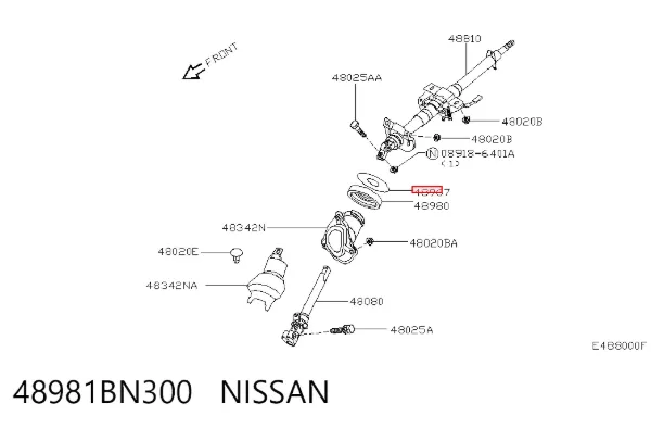  48981BN300 Nissan/Infiniti