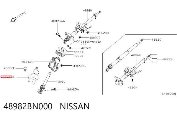  48982BN000 Nissan/Infiniti