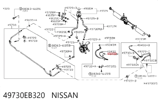  49730EB320 Nissan/Infiniti