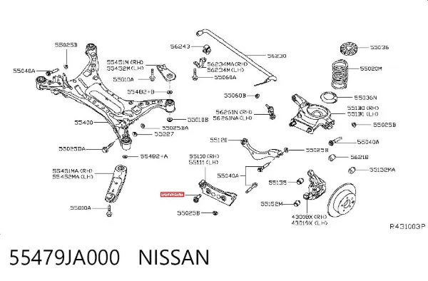  55479JA000 Nissan/Infiniti