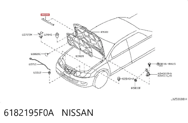  6182195F0A Nissan/Infiniti