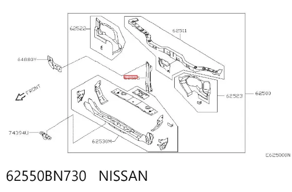  62550BN730 Nissan/Infiniti