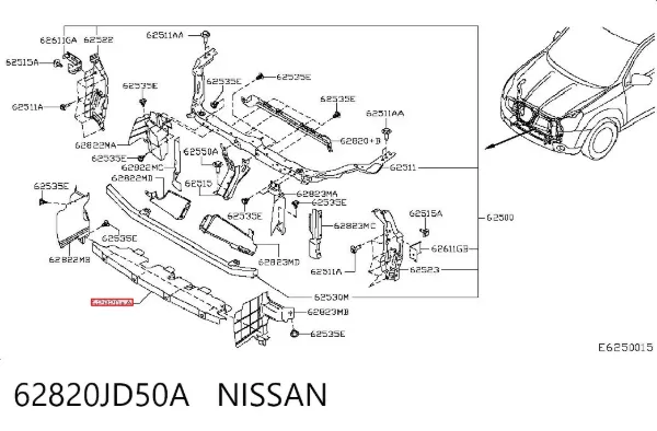  62820JD50A Nissan/Infiniti