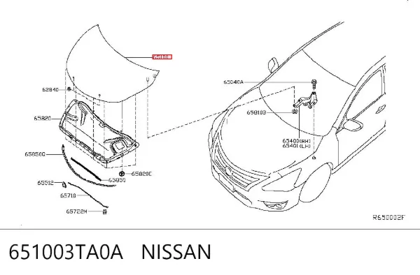 Capota Nissan Altima L33