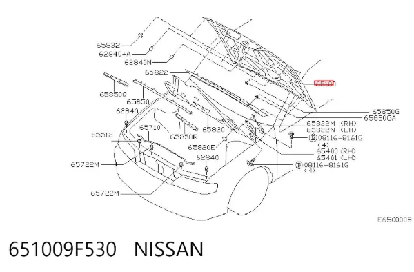 Capota Nissan Primera P11