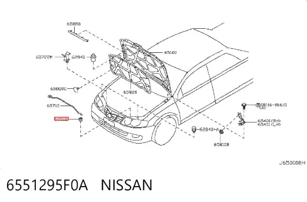 6551295F0A Nissan/Infiniti