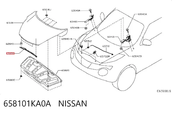  658101KA0A Nissan/Infiniti