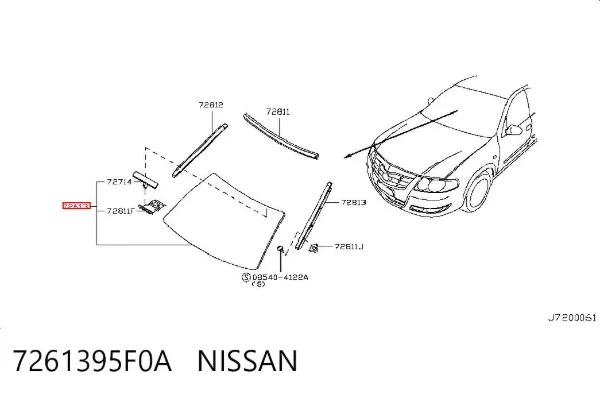 Pára-brisas Nissan Almera CLASSIC