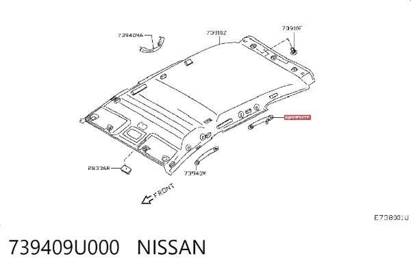  739409U000 Nissan/Infiniti