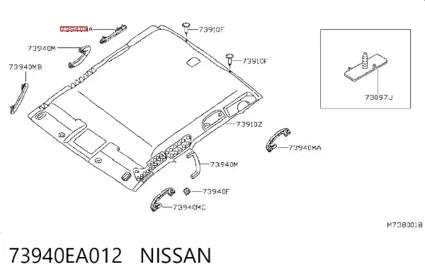  73940EA012 Nissan/Infiniti
