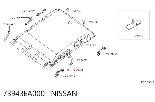  73943EA000 Nissan/Infiniti
