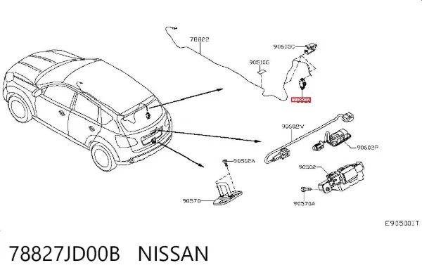  78827JD00B Nissan/Infiniti