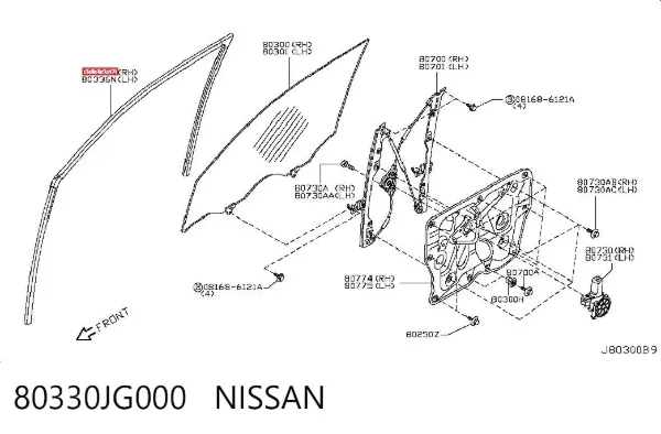  80330JG000 Nissan/Infiniti