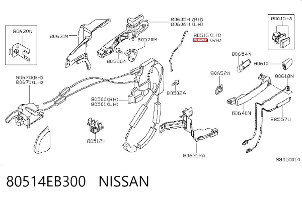  80514EB300 Nissan/Infiniti