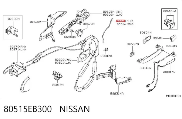  80515EB300 Nissan/Infiniti