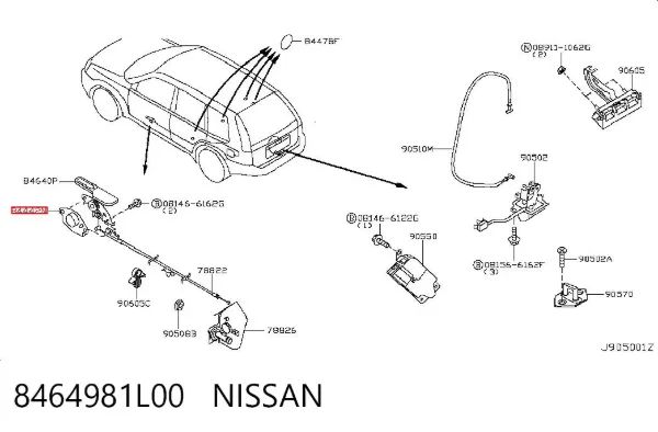  8464981L00 Nissan/Infiniti