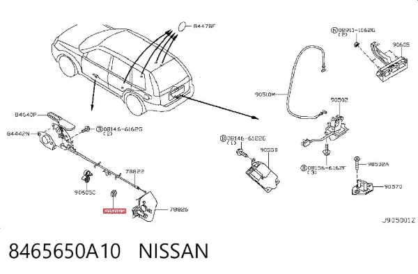  8465650A10 Nissan/Infiniti